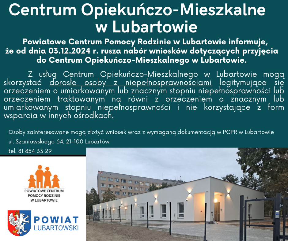 Centrum Opiekuńczo Mieszkalne w Lubartowie 3