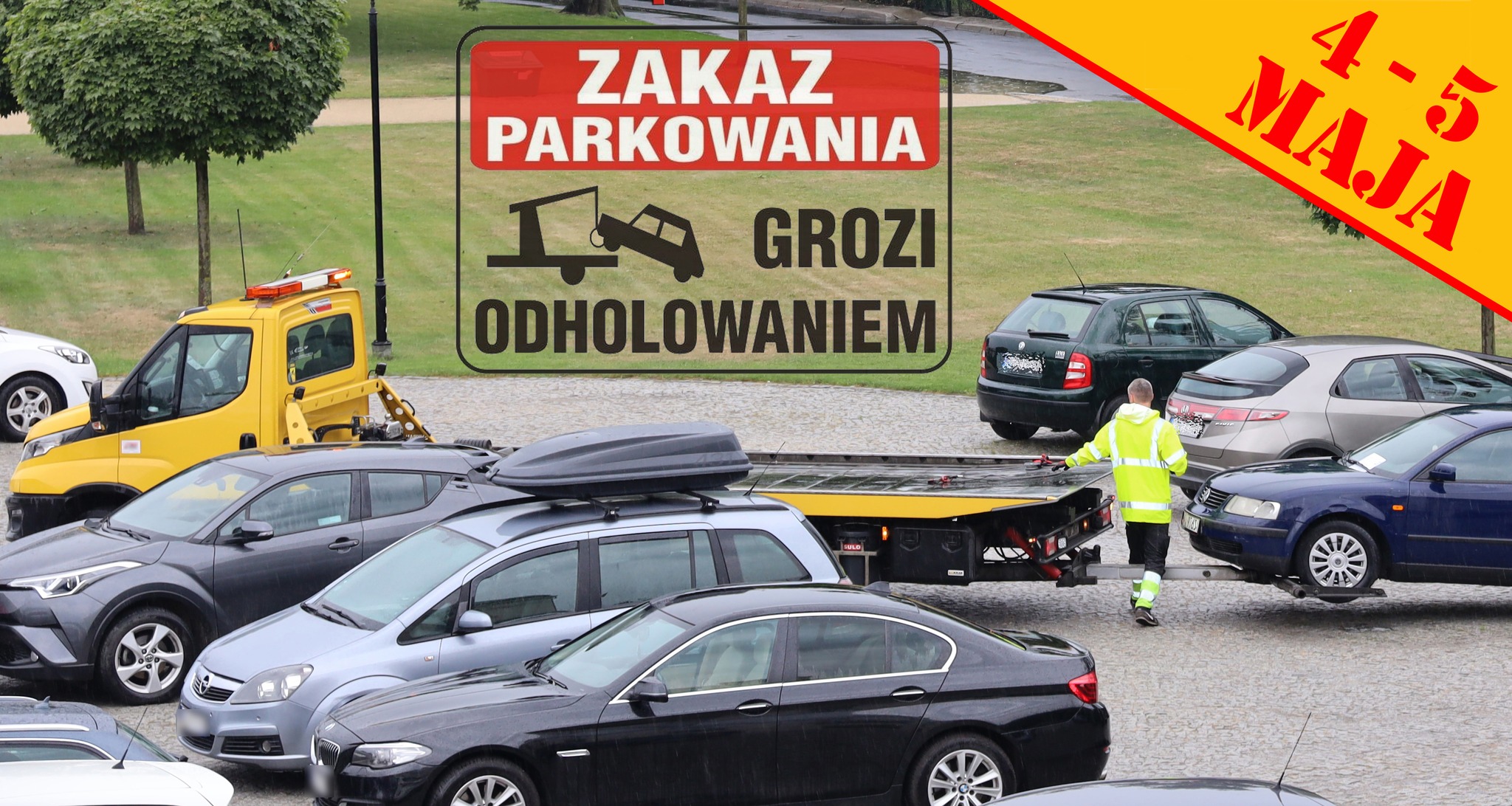 zakaz parkowania 4 5