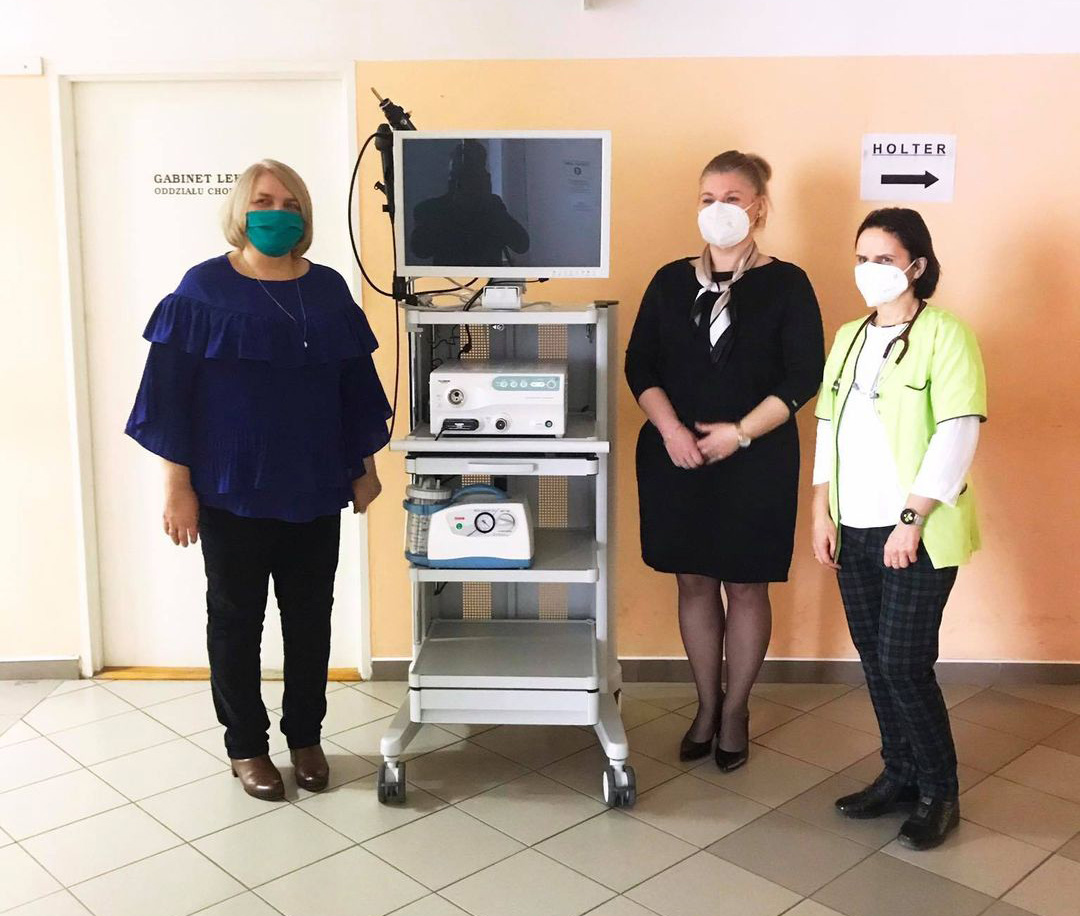 Szpital otrzymał od Starostwa videobronchoskop